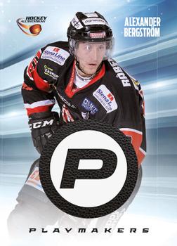 2013-14 HockeyAllsvenskan - Playmakers #HA-PM06 Alexander Bergström Front