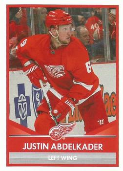 2016-17 Panini NHL Sticker Collection #75 Justin Abdelkader Front