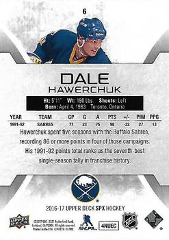 2016-17 SPx #6 Dale Hawerchuk Back