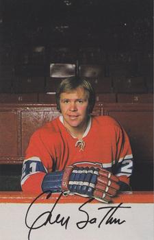 1974-75 Montreal Canadiens #NNO Glen Sather Front