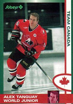 1997-98 Halifax Mooseheads (QMJHL) Second Edition #27 Alex Tanguay Front