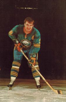 1971-72 Buffalo Sabres Postcards #82273-C Tracy Pratt Front