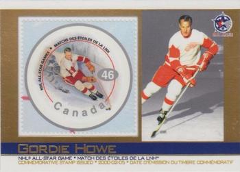 2003 Pacific Canada Post NHL All-Stars #2 Gordie Howe Front