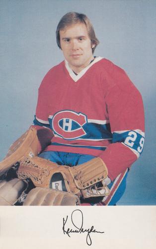 1976-77 Montreal Canadiens Postcards #NNO Ken Dryden Front