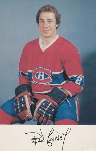 1976-77 Montreal Canadiens Postcards #NNO Bob Gainey Front
