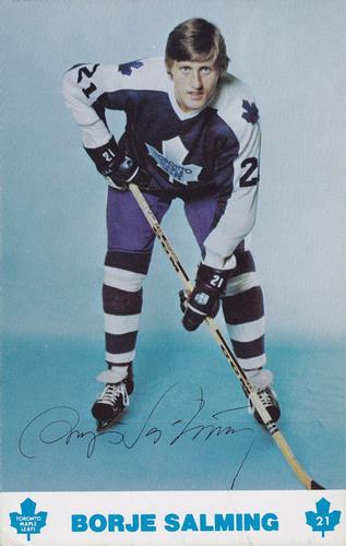 1976-77 Toronto Maple Leafs Postcards #NNO Borje Salming Front