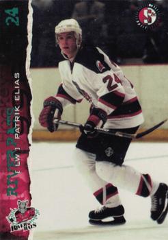1996-97 SplitSecond Albany River Rats (AHL) #NNO Patrik Elias Front