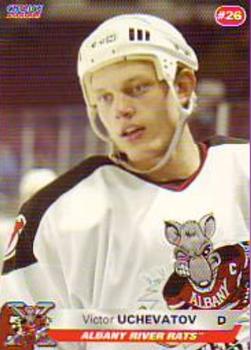 2002-03 Choice Albany River Rats (AHL) #23 Victor Uchevatov Front