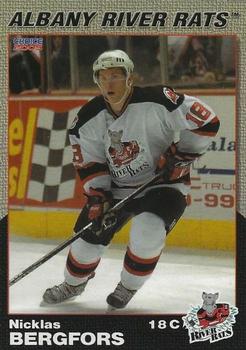 2005-06 Choice Albany River Rats (AHL) #3 Nicklas Bergfors Front