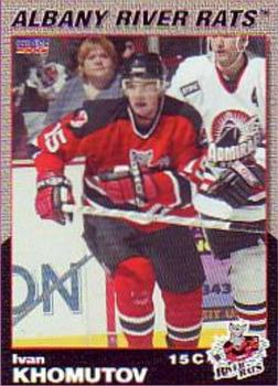 2005-06 Choice Albany River Rats (AHL) #13 Ivan Khomutov Front
