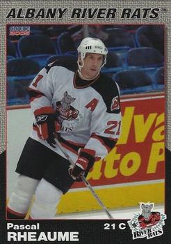 2005-06 Choice Albany River Rats (AHL) #20 Pascal Rheaume Front