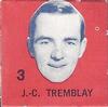 1967-68 IGA Montreal Canadiens Series 1 #NNO J.C. Tremblay Front