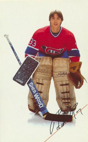 1985-86 Montreal Canadiens Postcards #NNO Patrick Roy Front