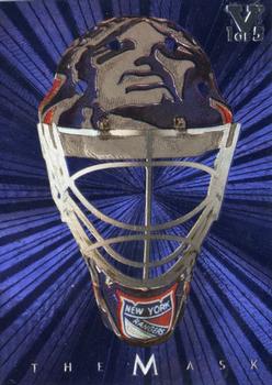 2015-16 In The Game Final Vault - 2001-02 Between The Pipes -The Mask  (Silver Vault Stamp) #NNO Mike Richter Front