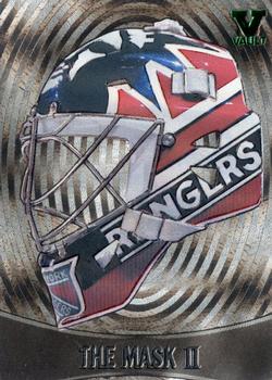 2015-16 In The Game Final Vault - 2002-03 Between The Pipes The Mask II Silver  (Green Vault Stamp) #M-18 Mike Richter Front