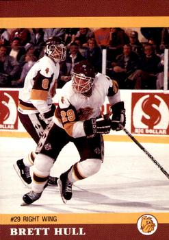 1990-91 Minnesota-Duluth Bulldogs (NCAA) Brett Hull Collection #3 Brett Hull Front