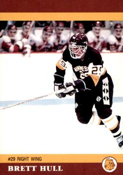 1990-91 Minnesota-Duluth Bulldogs (NCAA) Brett Hull Collection #6 Brett Hull Front