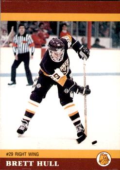 1990-91 Minnesota-Duluth Bulldogs (NCAA) Brett Hull Collection #8 Brett Hull Front
