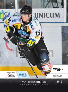 2010-11 Erste Bank Eishockey Liga #4 Matthias Iberer Front
