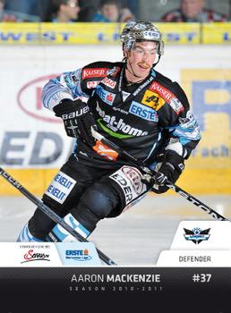2010-11 Erste Bank Eishockey Liga #71 Aaron MacKenzie Front