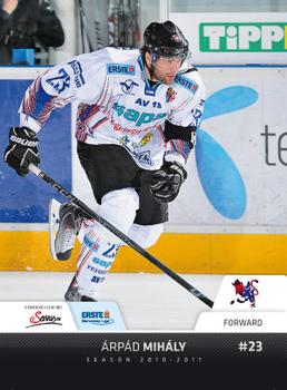 2010-11 Erste Bank Eishockey Liga #131 Arpad Mihaly Front