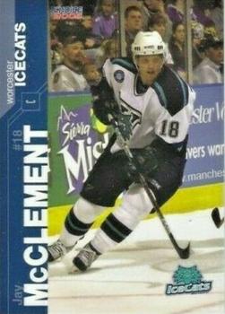 2004-05 Choice Worcester IceCats (AHL) #12 Jay McClement Front