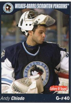2004-05 Choice Wilkes-Barre/Scranton Penguins (AHL) #26 Andy Chiodo Front