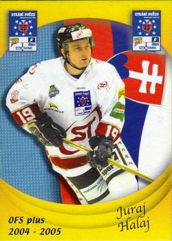2004-05 Czech OFS - Czech/Slovak All-Star Game #28 Juraj Halaj Front