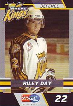 2004-05 Systek Brandon Wheat Kings (WHL) #NNO Riley Day Front