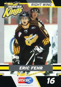 2004-05 Systek Brandon Wheat Kings (WHL) #NNO Eric Fehr Front