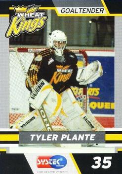 2004-05 Systek Brandon Wheat Kings (WHL) #NNO Tyler Plante Front