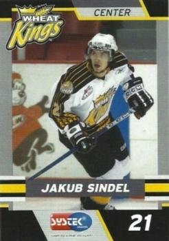 2004-05 Systek Brandon Wheat Kings (WHL) #NNO Jakub Sindel Front