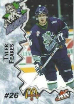 2004-05 Swift Current Broncos (WHL) #NNO Tyler Feakes Front