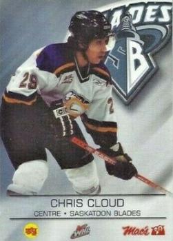 2004-05 Saskatoon Blades (WHL) #NNO Chris Cloud Front