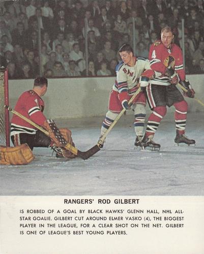 1964-65 Toronto Star Photos #NNO Rod Gilbert Front