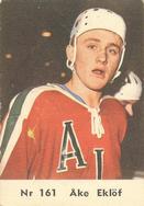 1964 Coralli Hockeystjarnor (Swedish) #161 Ake Eklof Front