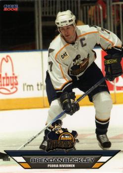 2005-06 Choice Peoria Rivermen (AHL) #5 Brendan Buckley Front
