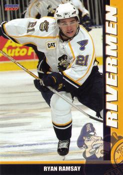 2006-07 Choice Peoria Rivermen (AHL) #15 Ryan Ramsay Front