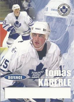 2002-03 Toronto Maple Leafs Platinum Collection #9 Tomas Kaberle Front