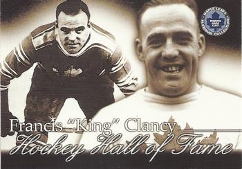 2002-03 Toronto Maple Leafs Platinum Collection #46 King Clancy Front
