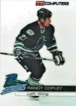 2000-01 Roox Florida Everblades (ECHL) #16 Randy Copley Front