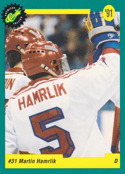 1991 Classic Draft Picks #27 Martin Hamrlik Front