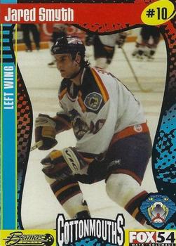 2001-02 FOX 54/Bama Lanes Columbus Cottonmouths (ECHL) #NNO Jared Smyth Front