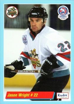 2000-01 British Ice Hockey Superleague BISL #NNO Jason Wright Front