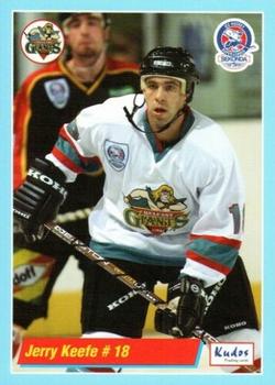 2000-01 British Ice Hockey Superleague BISL #NNO Jerry Keefe Front
