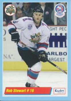 2000-01 British Ice Hockey Superleague BISL #NNO Rob Stewart Front