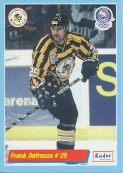 2000-01 British Ice Hockey Superleague BISL #NNO Frank DeFrenza Front