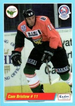 2000-01 British Ice Hockey Superleague BISL #NNO Cam Bristow Front