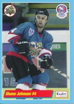 2000-01 British Ice Hockey Superleague BISL #NNO Shane Johnson Front