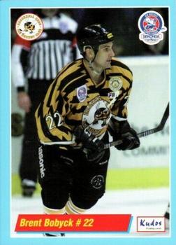 2000-01 British Ice Hockey Superleague BISL #NNO Brent Bobyck Front